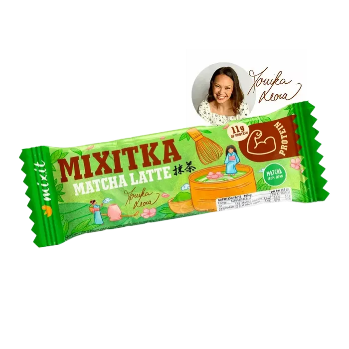 Mixit Prebiotická Mixitka Moniky Leové bez lepku: Matcha latte 43g BLP